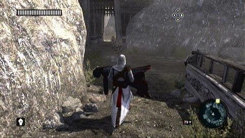 Niosąc ciało swego dawnego mistrza, udaj się w zaznaczone na mapie miejsce - Sekwencja 4 - Bezlitosna wojna (6) | Opis przejścia - Assassins Creed: Revelations PC - kompletny poradnik do gry