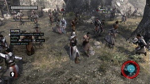 Rozpocznie się tam krótka animacja, po której zostaniesz zaatakowany przez grupkę przeciwników - Sekwencja 4 - Bezlitosna wojna (6) | Opis przejścia - Assassins Creed: Revelations PC - kompletny poradnik do gry