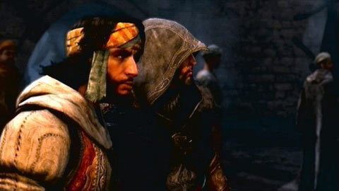 Gdy skończysz, udaj się we wskazane miejsce, a rozpocznie się atak - Sekwencja 5 - Dziedzic imperium (1,2) | Opis przejścia - Assassins Creed: Revelations PC - kompletny poradnik do gry