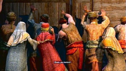 Gdy chłopi zniszczą wreszcie bramę, rozpocznie się kolejne wspomnienie - Sekwencja 5 - Dziedzic imperium (1,2) | Opis przejścia - Assassins Creed: Revelations PC - kompletny poradnik do gry