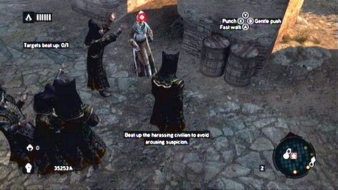 W pewnym momencie zostaniesz zaatakowany przez bezbronnego cywila - Sekwencja 6 - Kaprys Fortuny (1,2) | Opis przejścia Assassins Creed Revelations - Assassins Creed: Revelations PC - kompletny poradnik do gry