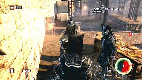 Po krótkiej animacji, skieruj się maksymalnie w lewo - Sekwencja 6 - Kaprys Fortuny (1,2) | Opis przejścia Assassins Creed Revelations - Assassins Creed: Revelations PC - kompletny poradnik do gry