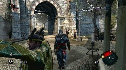 W tym zadaniu musisz niezauważony dostać się do księcia Sulejmana, który czeka na ciebie w swoim pałacu - Sekwencja 6 - Kaprys Fortuny (3-5) | Opis przejścia Assassins Creed Revelations - Assassins Creed: Revelations PC - kompletny poradnik do gry