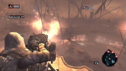 Twoim kolejnym celem będą działa wskazywane na mini-mapie - Sekwencja 6 - Kaprys Fortuny (7,8) | Opis przejścia Assassins Creed Revelations - Assassins Creed: Revelations PC - kompletny poradnik do gry