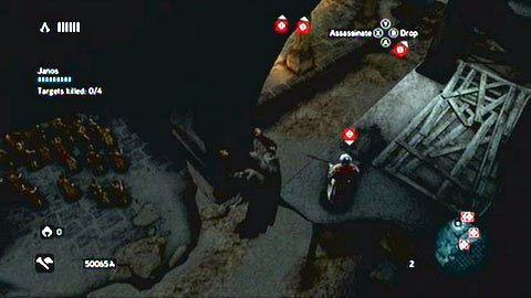 Z jednego z nich będziesz mógł zabić pierwszego strażnika - Sekwencja 7 - Podziemny świat (3,4) | Opis przejścia - Assassins Creed: Revelations PC - kompletny poradnik do gry