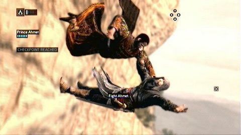 Spadając w przepaść, na początku jedynie broń się przed jego ciosami (RT) - Sekwencja 8 - Koniec pewnej epoki (3) | Opis przejścia - Assassins Creed: Revelations PC - kompletny poradnik do gry