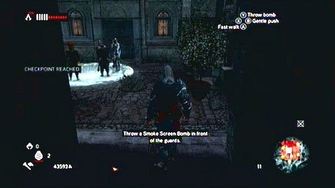 Po dotarciu na miejsce, ponownie skorzystaj z bomby - Misje Piri Reisa - Grom, Zasłona dymna, Petarda hukowa | Zadania dodatkowe - Assassins Creed: Revelations PC - kompletny poradnik do gry