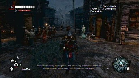 Gdy zlokalizujesz ostatnią z nich, podejdź do wskazanego kupca - Misje mistrzów (6,7) | Zadania dodatkowe Assassins Creed Revelations - Assassins Creed: Revelations PC - kompletny poradnik do gry