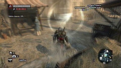 Nie jest to na szczęście trudne zadanie, gdyż większość biegu ma miejsce na ziemi, a białe strzałki wskazują odpowiednią drogę - Misje mistrzów (8-10) | Zadania dodatkowe Assassins Creed Revelations - Assassins Creed: Revelations PC - kompletny poradnik do gry