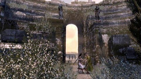 W zniszczonych ruinach na własne oczy zobaczysz, jak kobieta morduje swego towarzysza - Misje mistrzów (11,12) | Zadania dodatkowe Assassins Creed Revelations - Assassins Creed: Revelations PC - kompletny poradnik do gry