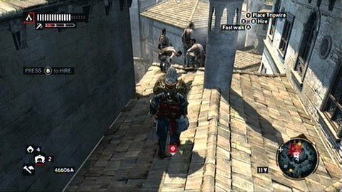 Po dotarciu na miejsce wdrap się na pobliski budynek - Misje frakcji | Zadania dodatkowe Assassins Creed Revelations - Assassins Creed: Revelations PC - kompletny poradnik do gry