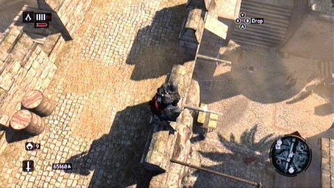 Znajduje się na drewniane belce, sterczącej ze wschodniej części muru - Dzielnica Galata | Fragmenty Danych Animusa Assassins Creed Revelations - Assassins Creed: Revelations PC - kompletny poradnik do gry