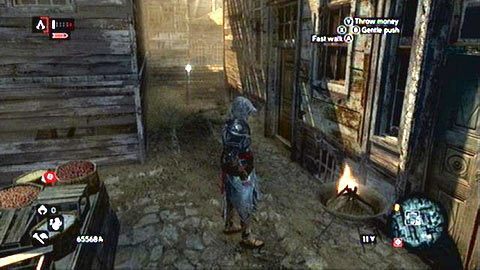 Unosi się w zadaszonej ślepej uliczce - Dzielnica Konstantyna (11-21) | Fragmenty Danych Animusa - Assassins Creed: Revelations PC - kompletny poradnik do gry