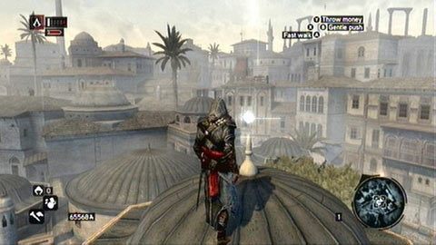 Unosi się nad małą kopułą - Dzielnica Bajazyda (18-34) | Fragmenty Danych Animusa - Assassins Creed: Revelations PC - kompletny poradnik do gry