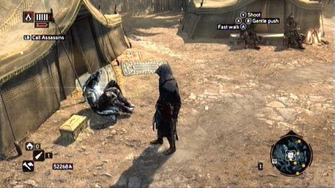 Znajdziesz go obok namiotu i siedzącego przed nim strażnika - Dzielnica Konstantyna (01-11) | Skrzynie ze skarbami - Assassins Creed: Revelations PC - kompletny poradnik do gry