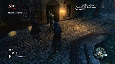 Oba skarby znajdują się przy ścianie jednego z budynków i chronione są przez parę strażników - Dzielnica Bayazyda (01-15) | Skrzynie ze skarbami Assassins Creed Revelations - Assassins Creed: Revelations PC - kompletny poradnik do gry