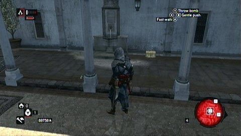 Skarb znajdziesz w jednym z bocznych skrzydeł pałacu - Dzielnica Imperialna (14-28) | Skrzynie ze skarbami Assassins Creed Revelations - Assassins Creed: Revelations PC - kompletny poradnik do gry