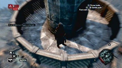 Ostatnią stronę ukryto na balkonie minaretu - Lokalizacja stron | Karty wspomnień Ishaka Paszy Assassins Creed Revelations - Assassins Creed: Revelations PC - kompletny poradnik do gry