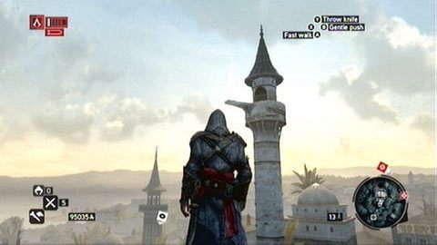 Aby zdobyć kolejną książkę, musisz wdrapać się na szczyt minaretu - Zadania związane z księgami | Zadania dodatkowe Assassins Creed Revelations - Assassins Creed: Revelations PC - kompletny poradnik do gry