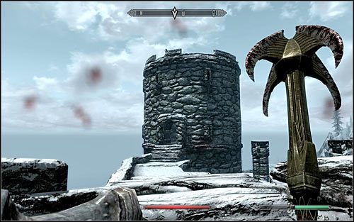 W pierwszej kolejności postaraj się oczyścić cały główny dziedziniec fortu - Wstępowanie do Legionu | Questy Legionu Cesarskiego | Solucja Skyrim - Skyrim - poradnik, mapy, questy