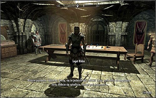 Otwórz mapę świata i udaj się do Samotni - Wstępowanie do Legionu | Questy Legionu Cesarskiego | Solucja Skyrim - Skyrim - poradnik, mapy, questy