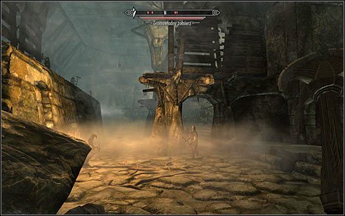 Jeżeli pewnie się czujesz i do tej pory eliminowanie wrogich żołnierzy szło Ci bardzo sprawnie, to możesz zignorować ostrzeżenie Rikke i od razu wybrać się na północ - Wyszczerbiona Korona (1) | Questy Legionu Cesarskiego | Solucja Skyrim - Skyrim - poradnik, mapy, questy