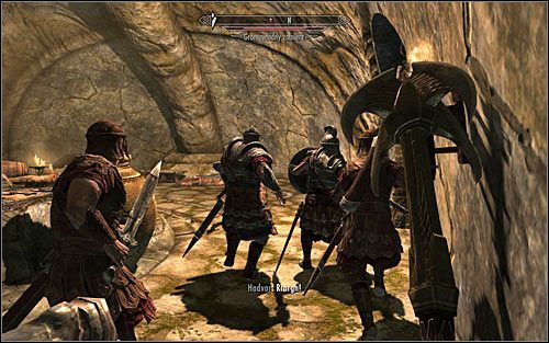 Niezależnie od wybranego wariantu zachowania musisz pozbyć się wszystkich gromowładnych żołnierzy - Wyszczerbiona Korona (2) | Questy Legionu Cesarskiego | Solucja Skyrim - Skyrim - poradnik, mapy, questy