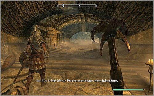 Nadal podążaj za Rikke - Wyszczerbiona Korona (2) | Questy Legionu Cesarskiego | Solucja Skyrim - Skyrim - poradnik, mapy, questy