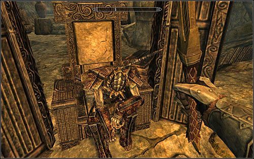 Ruszaj śladami drużyny dowodzonej przez Rikke, zapisując stan gry po dotarciu do większej komnaty - Wyszczerbiona Korona (2) | Questy Legionu Cesarskiego | Solucja Skyrim - Skyrim - poradnik, mapy, questy