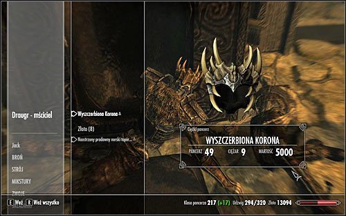 Na dobiciu mściciela skup się dopiero w momencie gdy pozostanie on jedynym przeciwnikiem na polu bitwy - Wyszczerbiona Korona (2) | Questy Legionu Cesarskiego | Solucja Skyrim - Skyrim - poradnik, mapy, questy