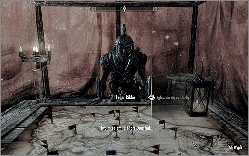 Do dalszych działań w obrębie tego questu będziesz mógł przystąpić po zaliczeniu zadania Fałszywy front - Ponowne zjednoczenie Skyrim (1) | Questy Legionu Cesarskiego | Solucja Skyrim - Skyrim - poradnik, mapy, questy