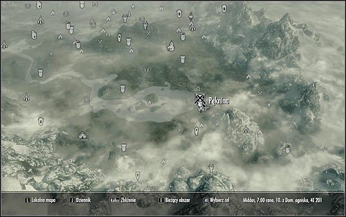 Otwórz mapę świata - Istotna danina | Questy Legionu Cesarskiego | Solucja Skyrim - Skyrim - poradnik, mapy, questy