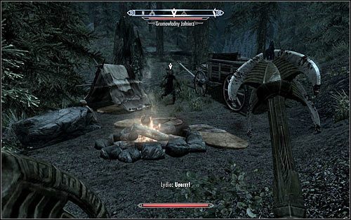 Jeżeli masz zamiar działać w pojedynkę, to od razu wybierz się na północny-zachód - Istotna danina | Questy Legionu Cesarskiego | Solucja Skyrim - Skyrim - poradnik, mapy, questy