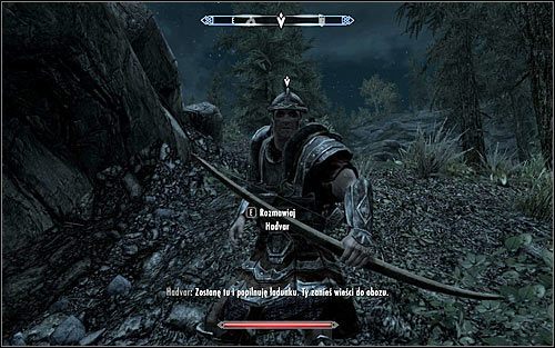 Zanim powrócisz do Hadvara zbadaj obozowisko gromowładnych żołnierzy - Istotna danina | Questy Legionu Cesarskiego | Solucja Skyrim - Skyrim - poradnik, mapy, questy