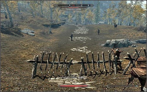 Niezależnie od wybranej taktyki działania, musisz prowadzić walki do momentu, w którym współczynnik siły wrogich wojsk wskaże wartość 0% - Bitwa o fort Zielony Mur | Questy Legionu Cesarskiego | Solucja Skyrim - Skyrim - poradnik, mapy, questy