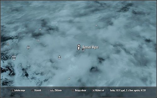 Wyjdź z Pałacu Królów i otwórz mapę świata - Dołączenie do Gromowładnych | Questy buntu Gromowładnych | Solucja Skyrim - Skyrim - poradnik, mapy, questy