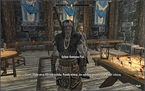 Otwórz mapę świata i udaj się do Pałacu Królów w Wichrowym Tronie - Dołączenie do Gromowładnych | Questy buntu Gromowładnych | Solucja Skyrim - Skyrim - poradnik, mapy, questy
