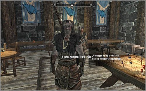 Cel ten możesz bardzo łatwo zaliczyć - Dołączenie do Gromowładnych | Questy buntu Gromowładnych | Solucja Skyrim - Skyrim - poradnik, mapy, questy