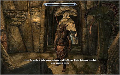 Walcz do momentu, w którym wszyscy Cesarscy zostaną zlikwidowani i następnie zejdź po schodach na dół - Wyszczerbiona Korona (1) | Questy buntu Gromowładnych | Solucja Skyrim - Skyrim - poradnik, mapy, questy