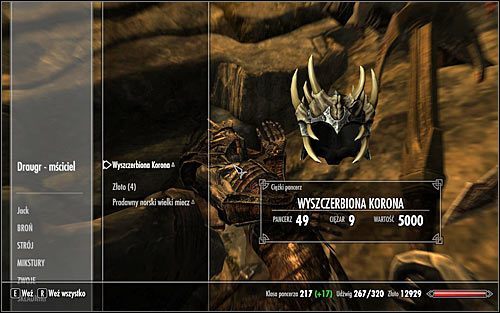 Na dobiciu mściciela skup się dopiero w momencie gdy pozostanie on jedynym przeciwnikiem na polu bitwy - Wyszczerbiona Korona (2) | Questy buntu Gromowładnych | Solucja Skyrim - Skyrim - poradnik, mapy, questy