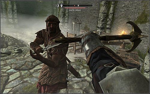 Pilnuj się w trakcie przeprawy przez piwnicę fortu, bo po drodze natrafisz między innymi na sidła na niedźwiedzie - Na ratunek! (1) | Questy buntu Gromowładnych | Solucja Skyrim - Skyrim - poradnik, mapy, questy