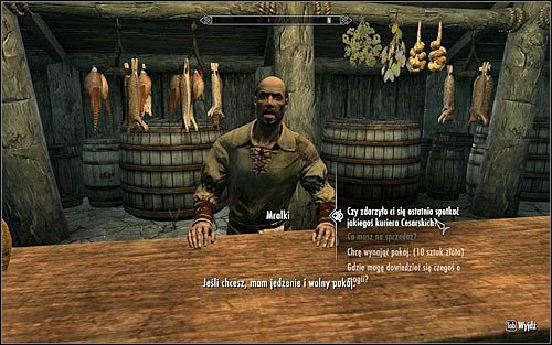 Wybór gospody nie odgrywa żadnej roli, bo w obu przypadkach schemat zachowania będzie identyczny - Fałszywy front | Questy buntu Gromowładnych | Solucja Skyrim - Skyrim - poradnik, mapy, questy