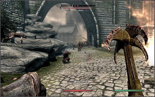 Ruszaj na wschód - Bitwa o miasto Samotnia | Questy buntu Gromowładnych | Solucja Skyrim - Skyrim - poradnik, mapy, questy