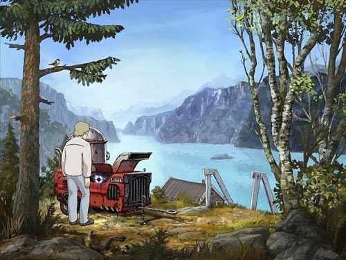 Jako Bent Svensson otwórz klapę generatora pary i przyjrzyj się silnikowi - zerwany został pasek klinowy - Poradnik do gry - Prolog - Napraw generator pary | A New Beginning Odrodzenie - A New Beginning: Odrodzenie - poradnik do gry