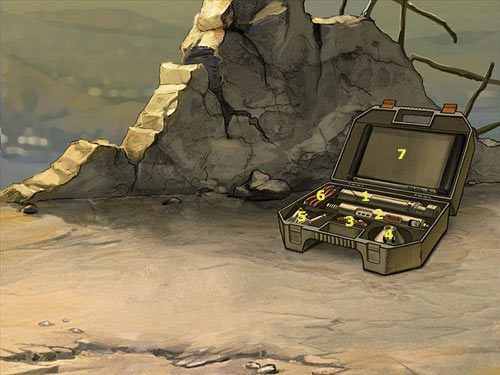 Najpierw wyjmij stopkę (1) i postaw ją na podłożu - Ustaw antenę | Rozdział 1 - Ołowiane powietrze | A New Beginning Odrodzenie - A New Beginning: Odrodzenie - poradnik do gry