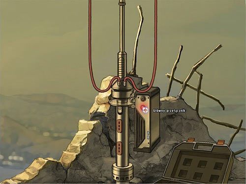 Kiedy prawidłowo ulokujesz kostki, główny przełącznik na odbiorniku zaświeci się na czerwono - Ustaw antenę | Rozdział 1 - Ołowiane powietrze | A New Beginning Odrodzenie - A New Beginning: Odrodzenie - poradnik do gry