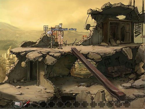 Maszeruj na płaskowyż (po żelaznym pręcie), gdzie rozstawiłeś antenę (czasowy nadajnik radiowy) - Skontaktuj się z pozostałymi załogami | Rozdział 1 - Ołowiane powietrze - A New Beginning: Odrodzenie - poradnik do gry