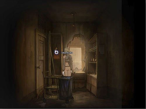 Zabierz z niej śmietniczkę (do ekwipunku automatycznie trafi też mydło) oraz opartą o ściankę szczotkę - Znajdź Nigela | Rozdział 1 - Ołowiane powietrze | A New Beginning Odrodzenie - A New Beginning: Odrodzenie - poradnik do gry