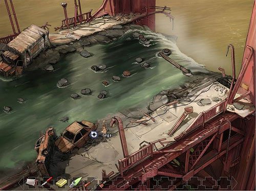 Zabierz felgę, która jest do niego przymocowana - Wydostań kolegów z tarapatów | Rozdział 1 - Ołowiane powietrze - A New Beginning: Odrodzenie - poradnik do gry