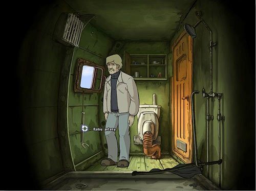 Za oknem pojawi się kabel - Wydostań się z łazienki | Rozdział 3 - Przykre przebudzenie | A New Beginning - A New Beginning: Odrodzenie - poradnik do gry